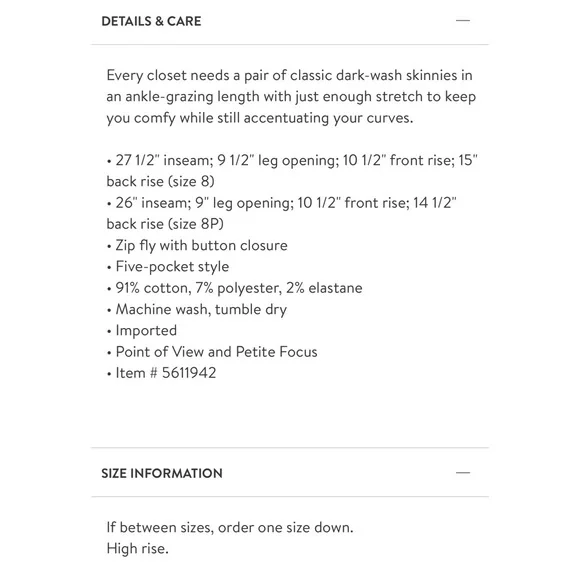 LIKE NEW • KUT from the Kloth “Donna” High Waist Skinny Ankle Jeans • Women’s 6👖 - Picture 16 of 16